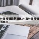 【吉林省疫情最新消息14,吉林省疫情最新消息长春市】
